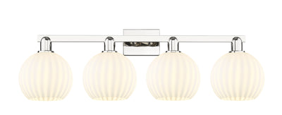 Arcadia Bath Vanity Light Brass Glass Steel