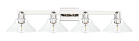 Arcadia Vanity Light Cast Brass Steel Glass