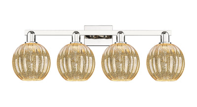 Arcadia Bath Vanity Light Cast Brass