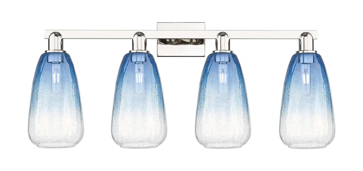 Arcadia Bath Vanity Light Cast Brass Glass