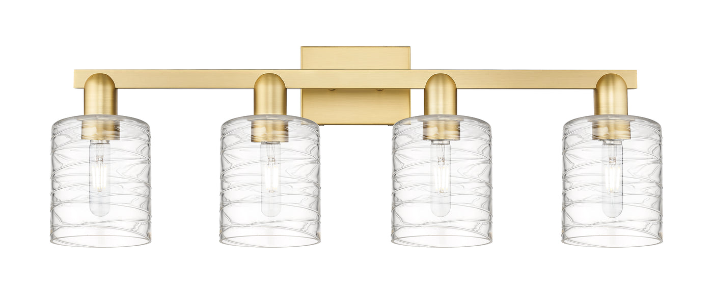 Arcadia Bath Vanity Light Cast Brass Finish