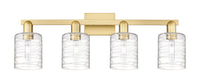 Arcadia Bath Vanity Light Cast Brass Finish