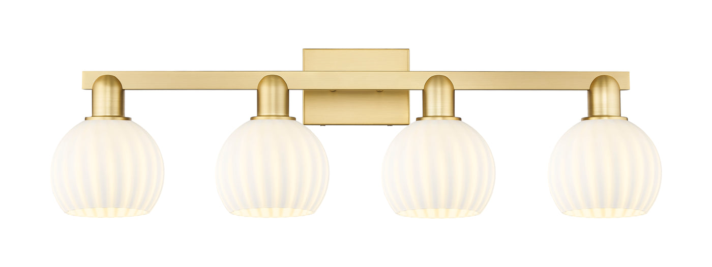 Arcadia Bath Vanity Light Cast Brass Steel