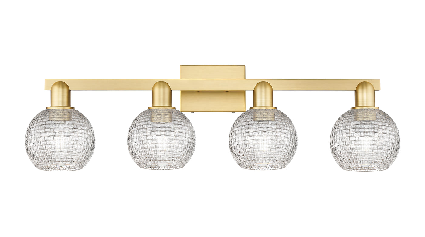 Arcadia Bath Vanity Light Cast Brass
