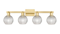 Arcadia Bath Vanity Light Cast Brass