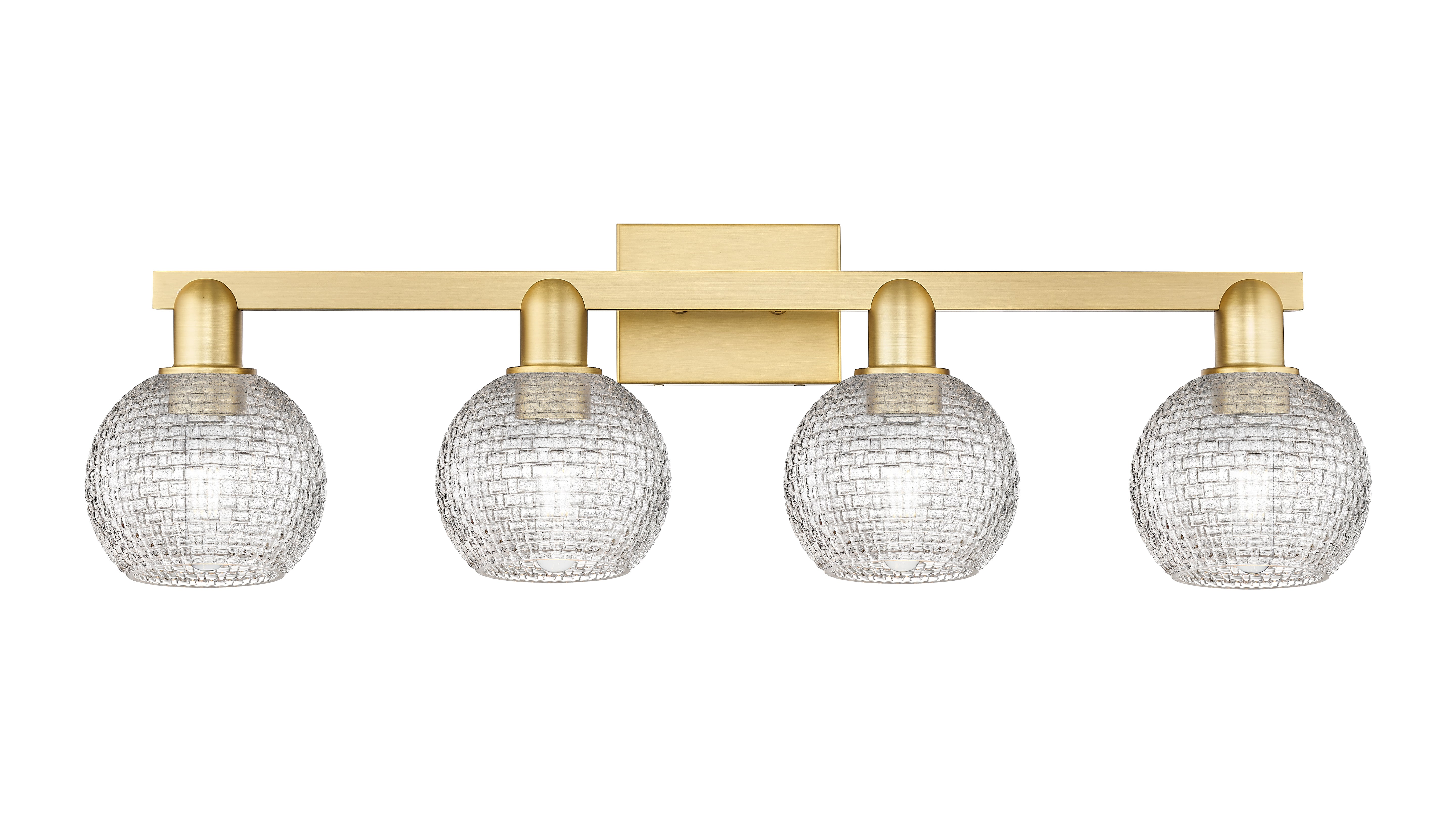 Arcadia Bath Vanity Light Cast Brass