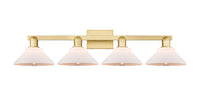 Arcadia Vanity Light Cast Brass Steel Glass