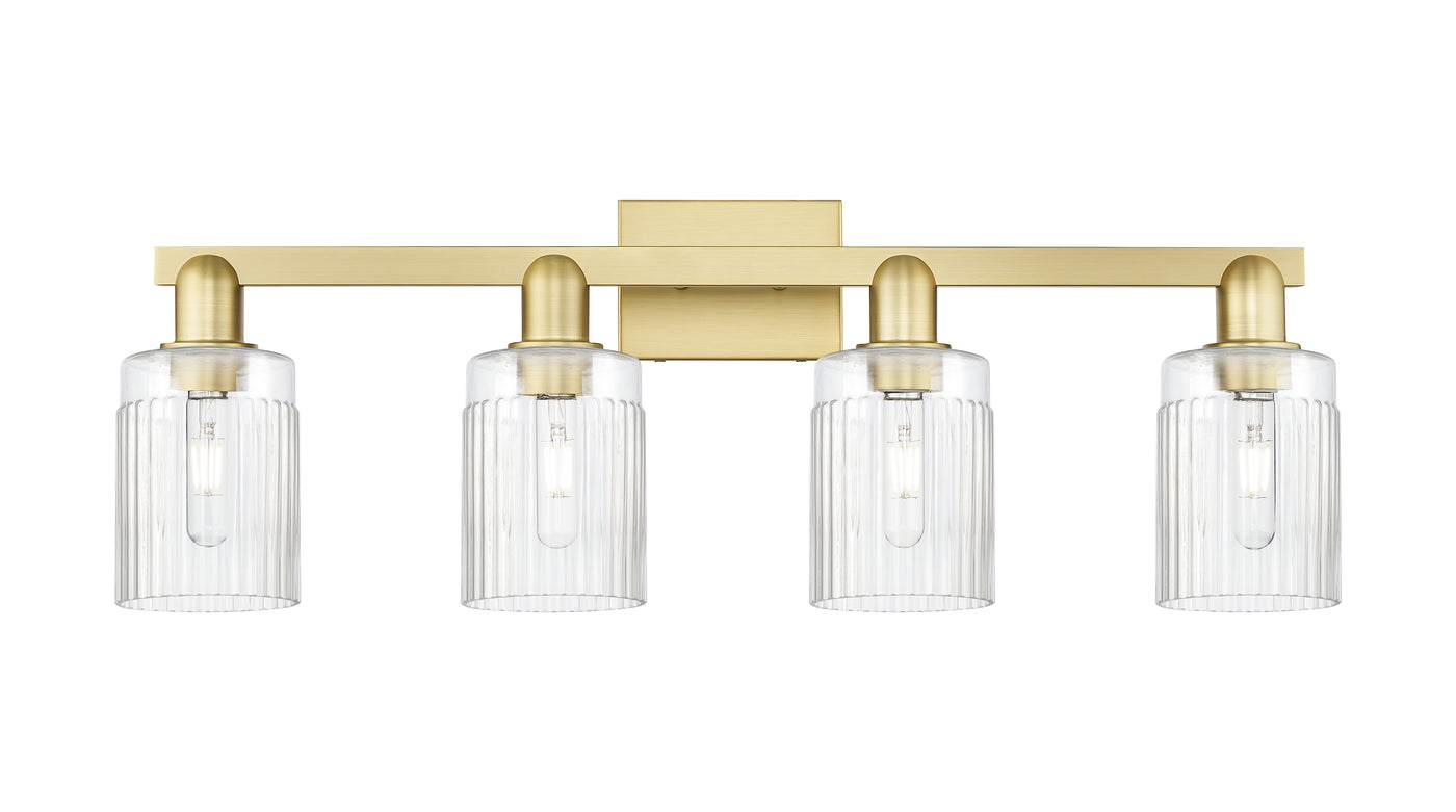 Arcadia Bath Vanity Light Cast Brass Steel