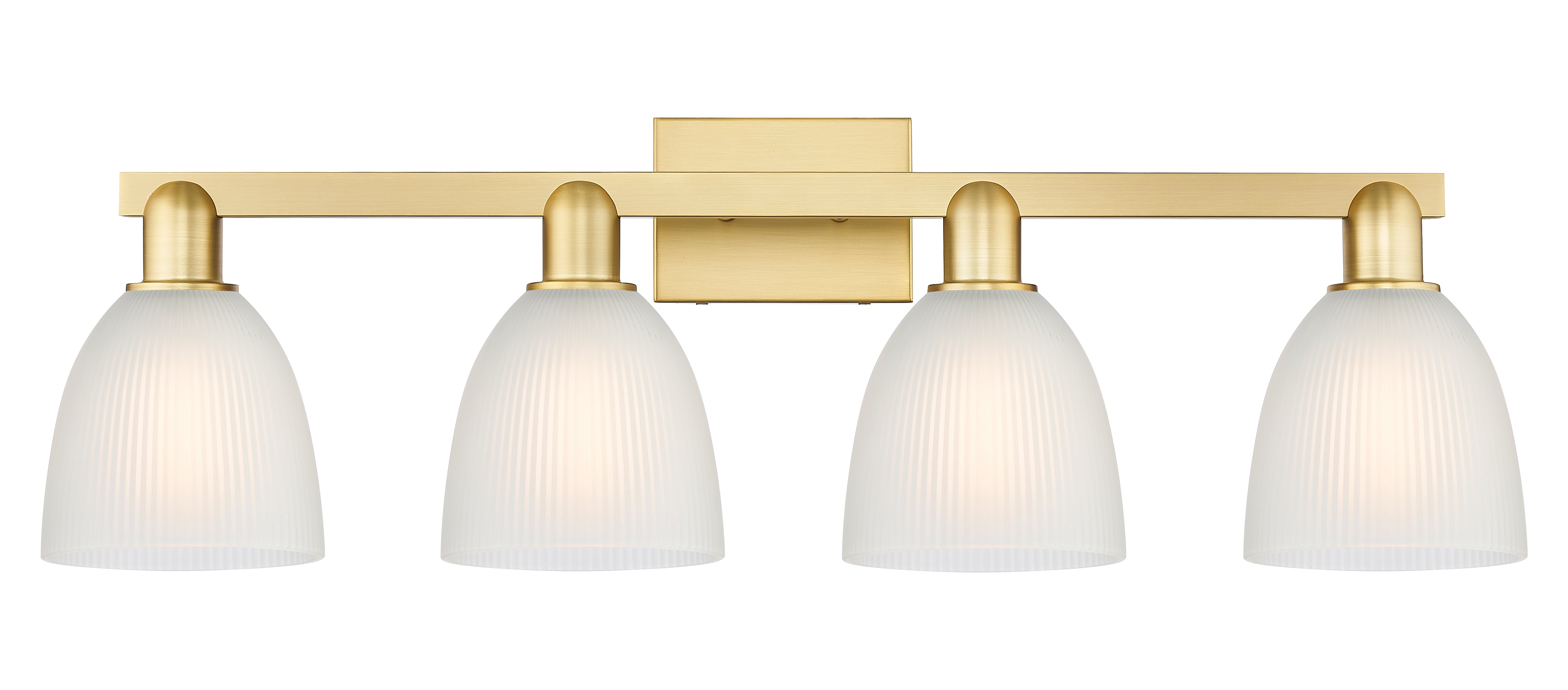 Arcadia Bath Vanity Light 3 Light Brass
