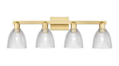 Arcadia Bath Vanity Light 3 Light Brass