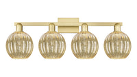 Arcadia Bath Vanity Light Cast Brass