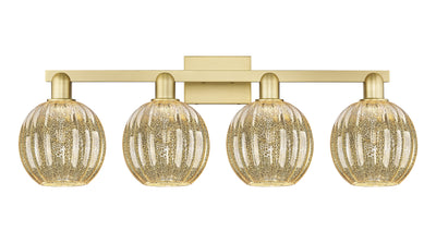 Arcadia Bath Vanity Light Cast Brass