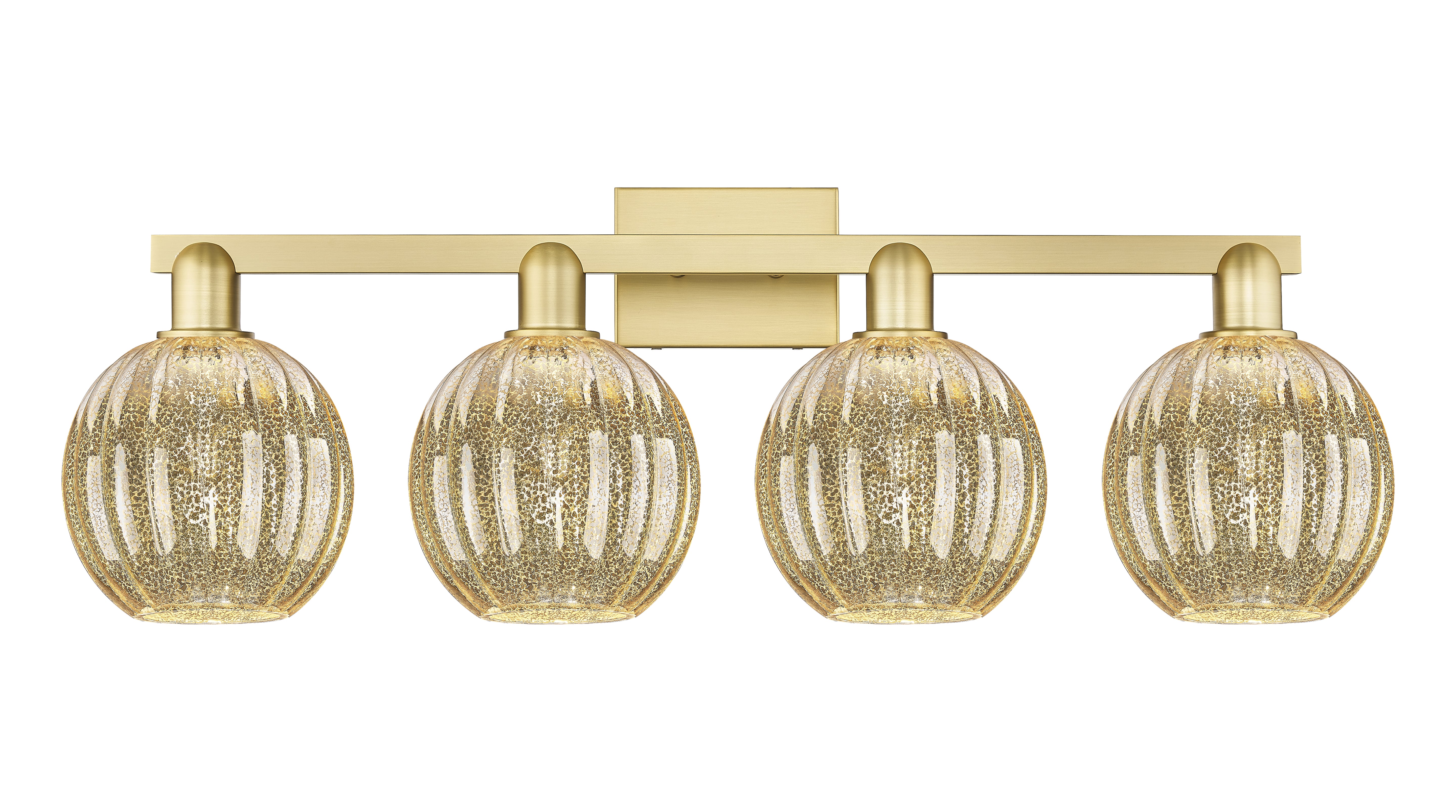 Arcadia Bath Vanity Light Cast Brass