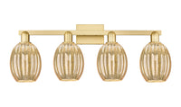 Arcadia Bath Vanity Light Cast Brass Finish