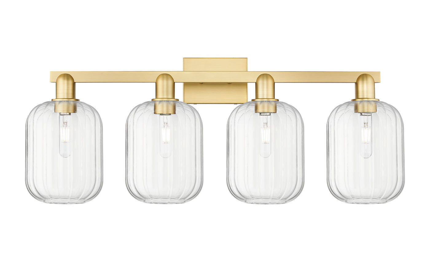 Arcadia Bath Vanity Light Cast Brass
