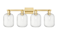 Arcadia Bath Vanity Light Cast Brass