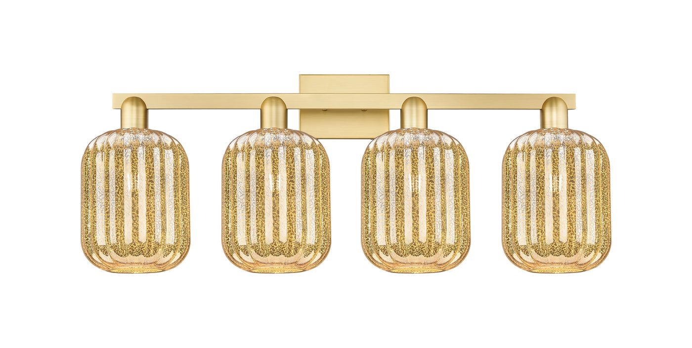 Arcadia Bath Vanity Light Cast Brass