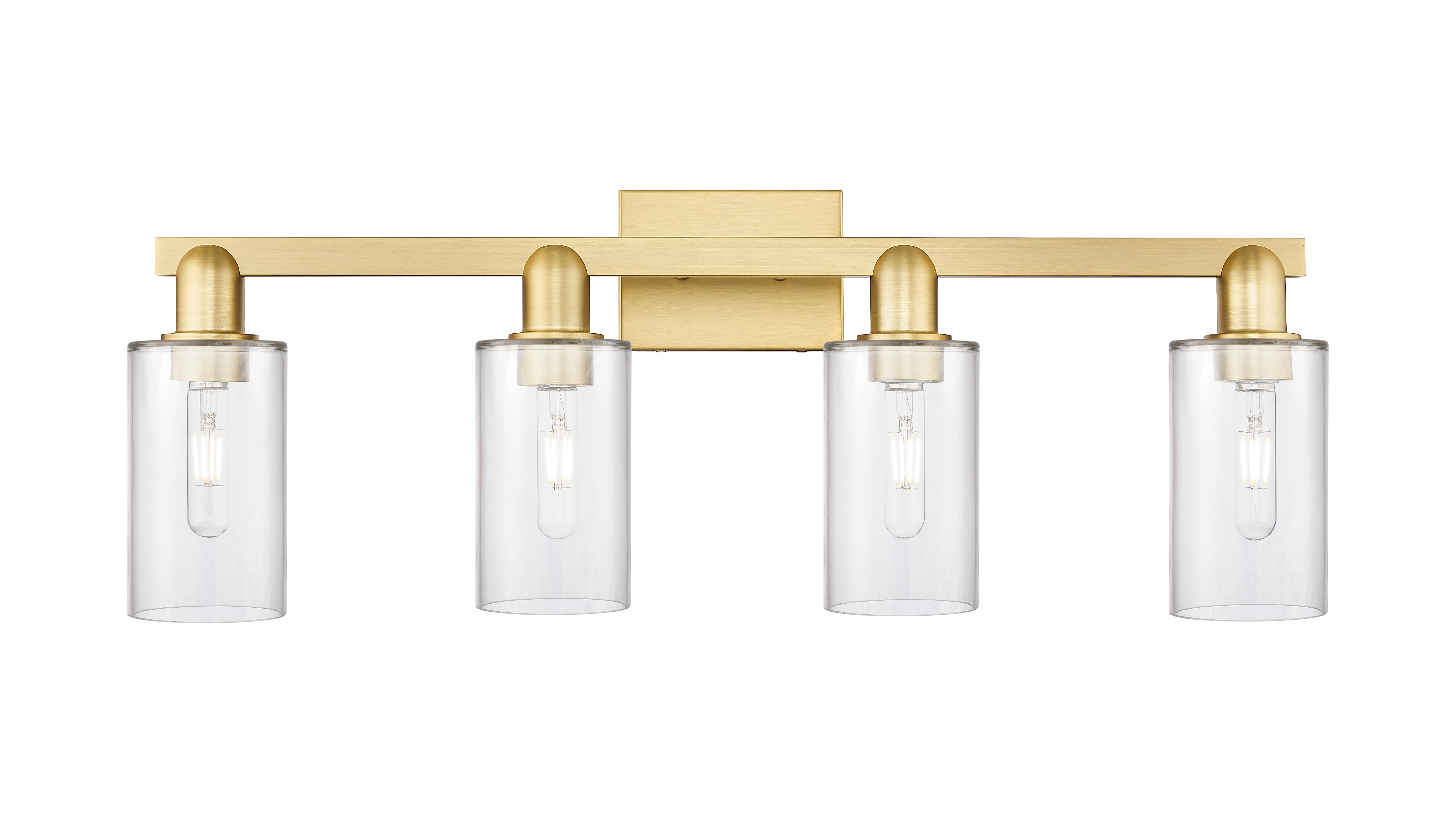 Arcadia Bath Vanity Light Cast Brass Steel