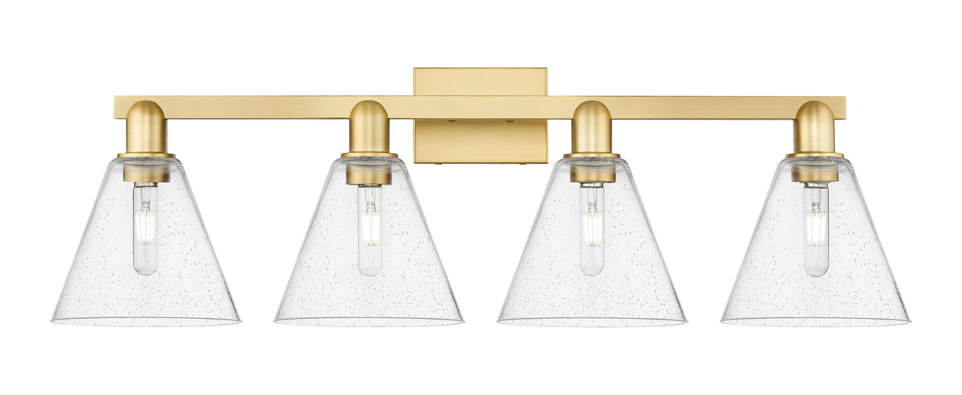 Arcadia Bath Vanity Light Cast Brass