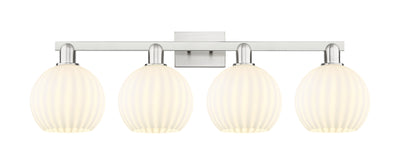 Arcadia Bath Vanity Light Brass Glass Steel