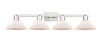 Arcadia Vanity Light Cast Brass Steel Glass