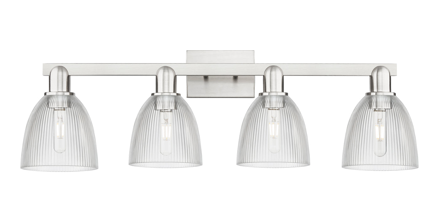 Arcadia Bath Vanity Light 3 Light Brass