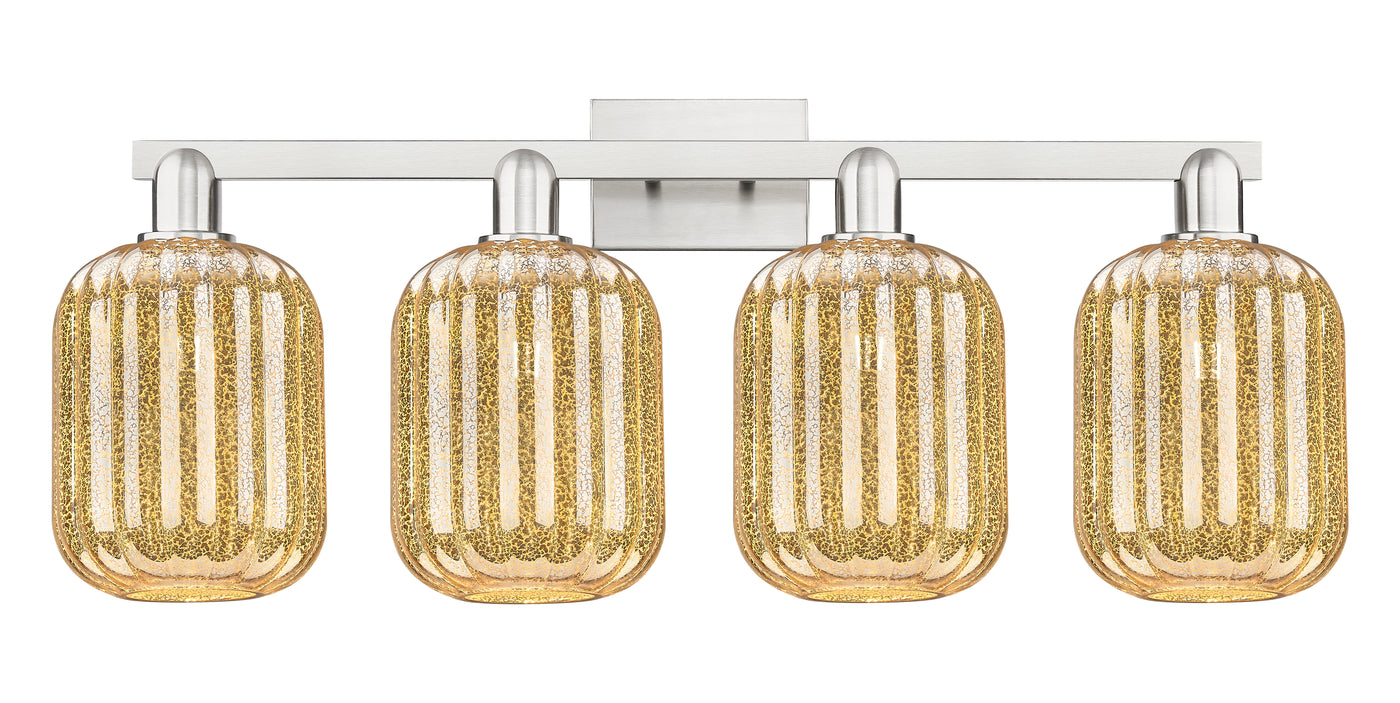 Arcadia Bath Vanity Light Cast Brass