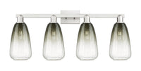 Arcadia Bath Vanity Light Cast Brass Glass