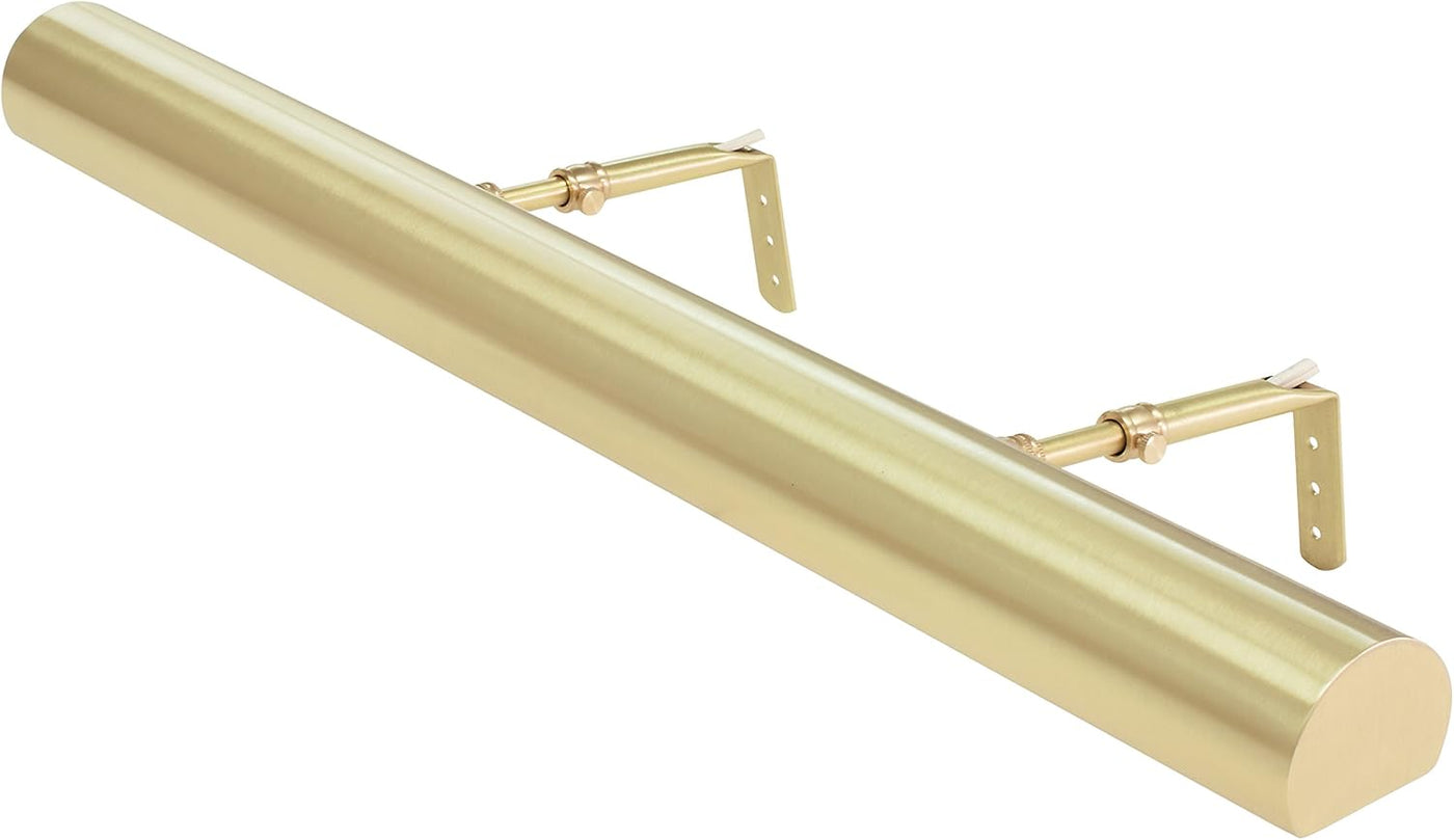 24-inch Classic Contemporary Satin Nickel Plug-In Picture Light