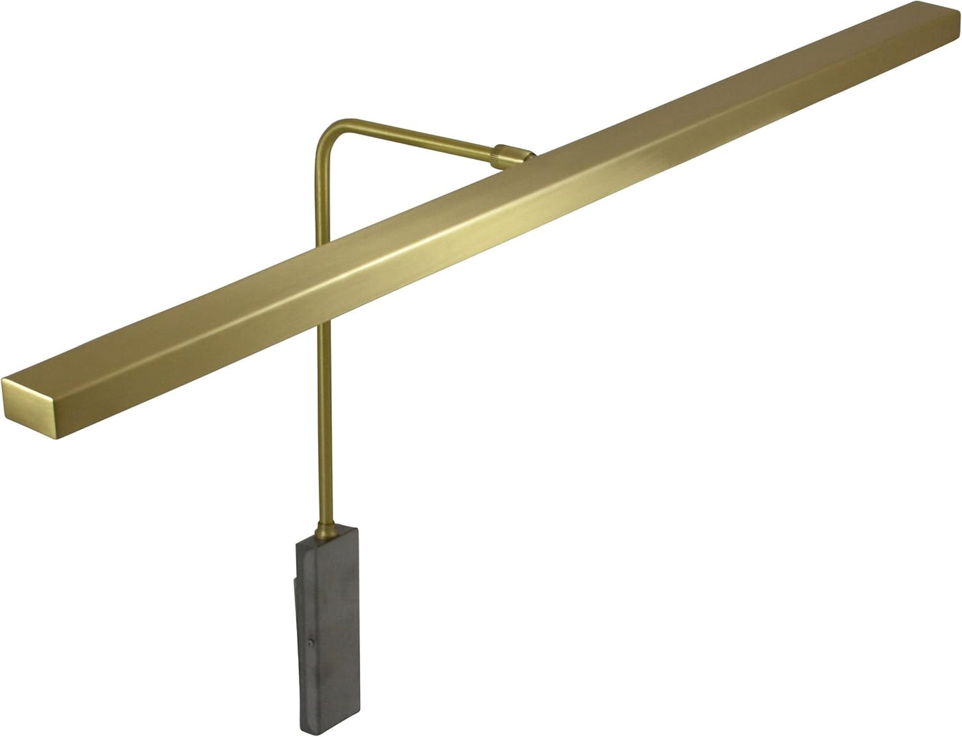 26-inch Horizon Satin Brass Plug-In Picture Light