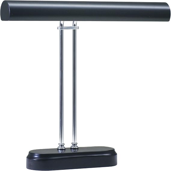 15-inch Piano/desk Black Chrome Desk Lamp