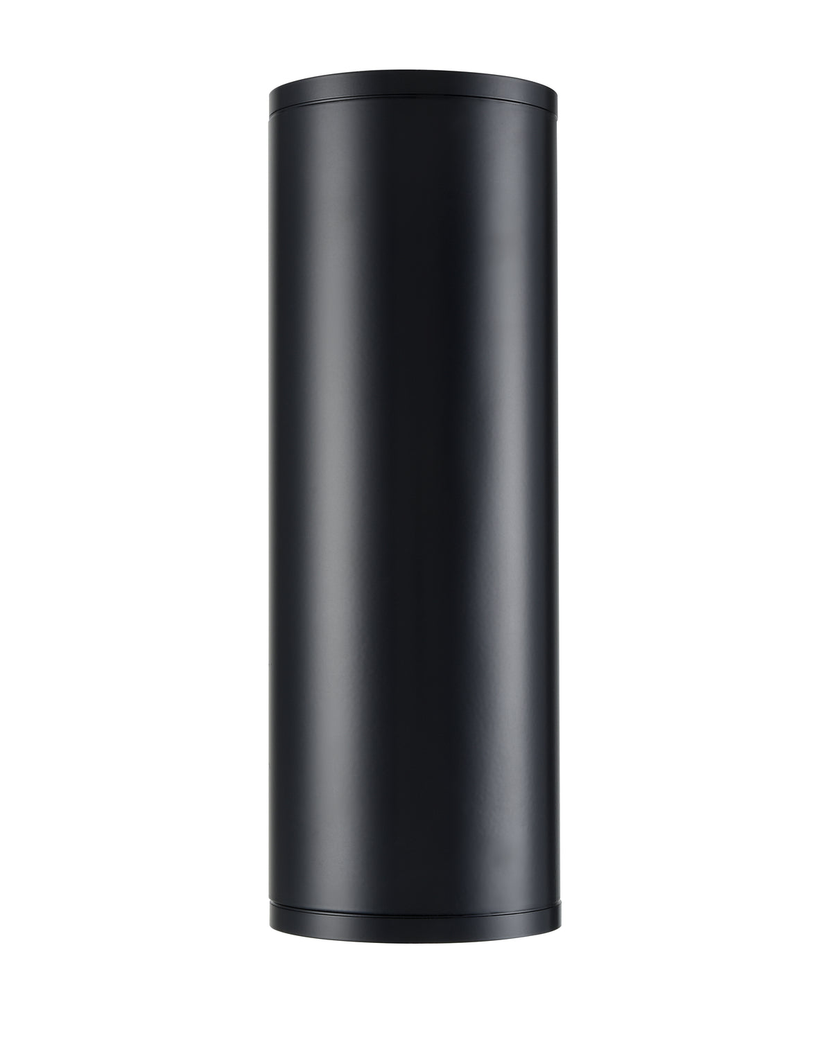 12.75-inch Vegas Powder Coated Black Outdoor Wall Sconce