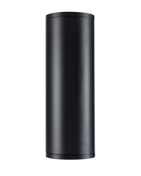 12.75-inch Vegas Powder Coated Black Outdoor Wall Sconce