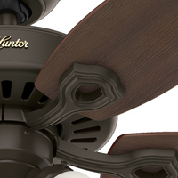 42 inch Builder New Bronze Ceiling Fan with LED Light Kit