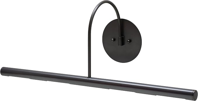 24-inch Slim-Line Antique Brass 4 Light Direct Wire Picture Light