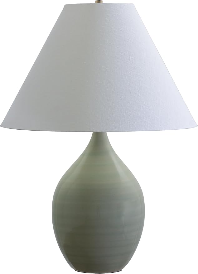 28-inch Scatchard Celadon Table Lamp