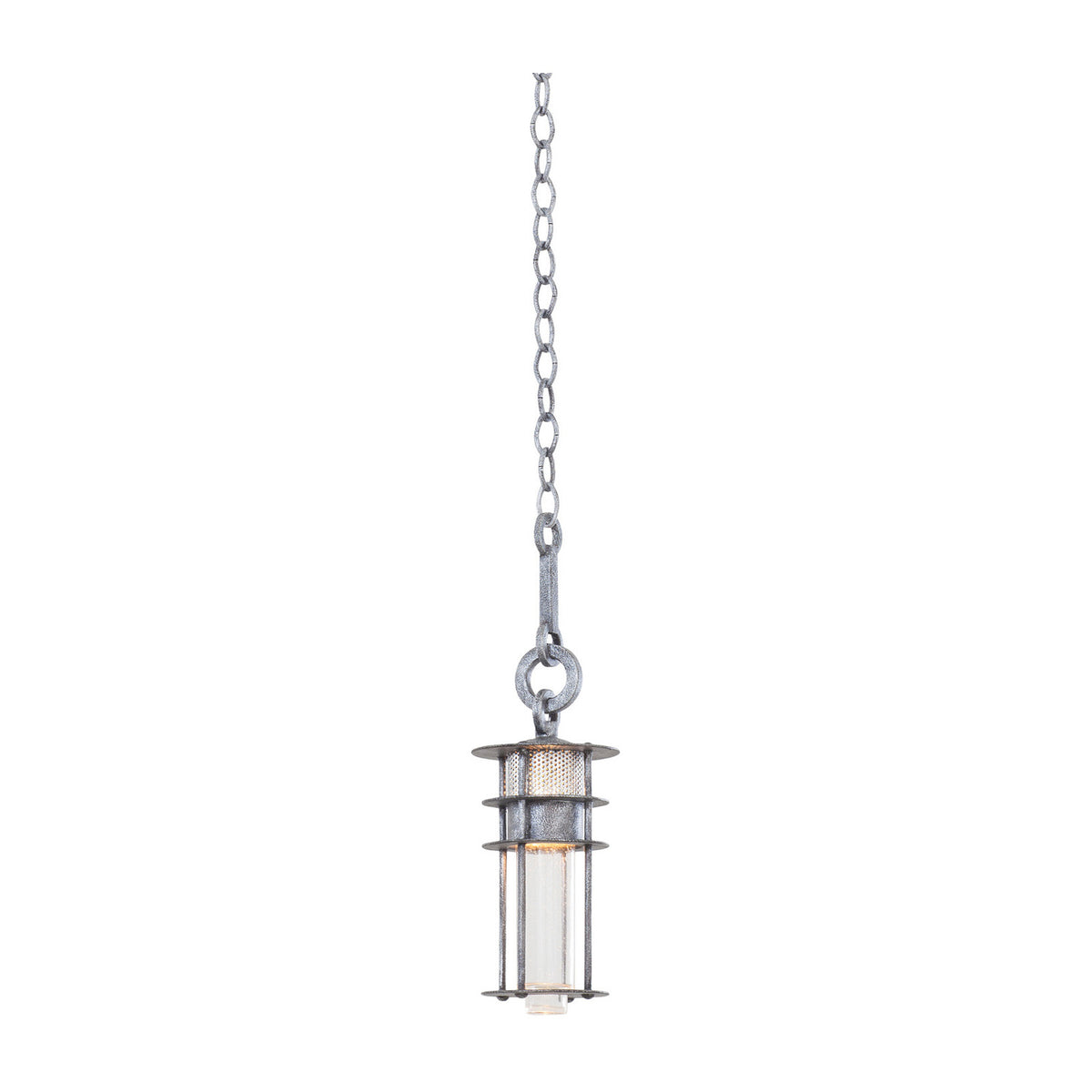 17'' Anchorage 1 Light Rugged Iron Pendant