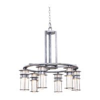 28.75'' Anchorage 6 Light Rugged Iron Chandelier