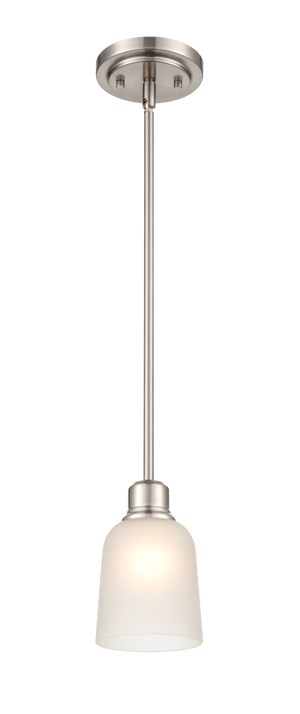 7.25'' Amberle Brushed Nickel 1 Light Mini Pendant