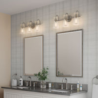 22'' Camellia Brushed Nickel 3 Light Bath Vanity