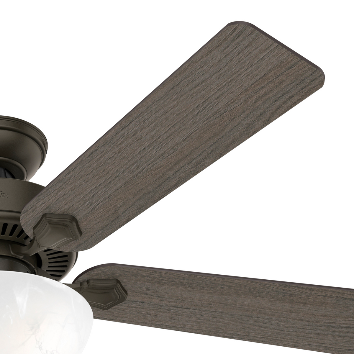 52 inch Swanson New Bronze Ceiling Fan with LED Light Kit and Pull Chain