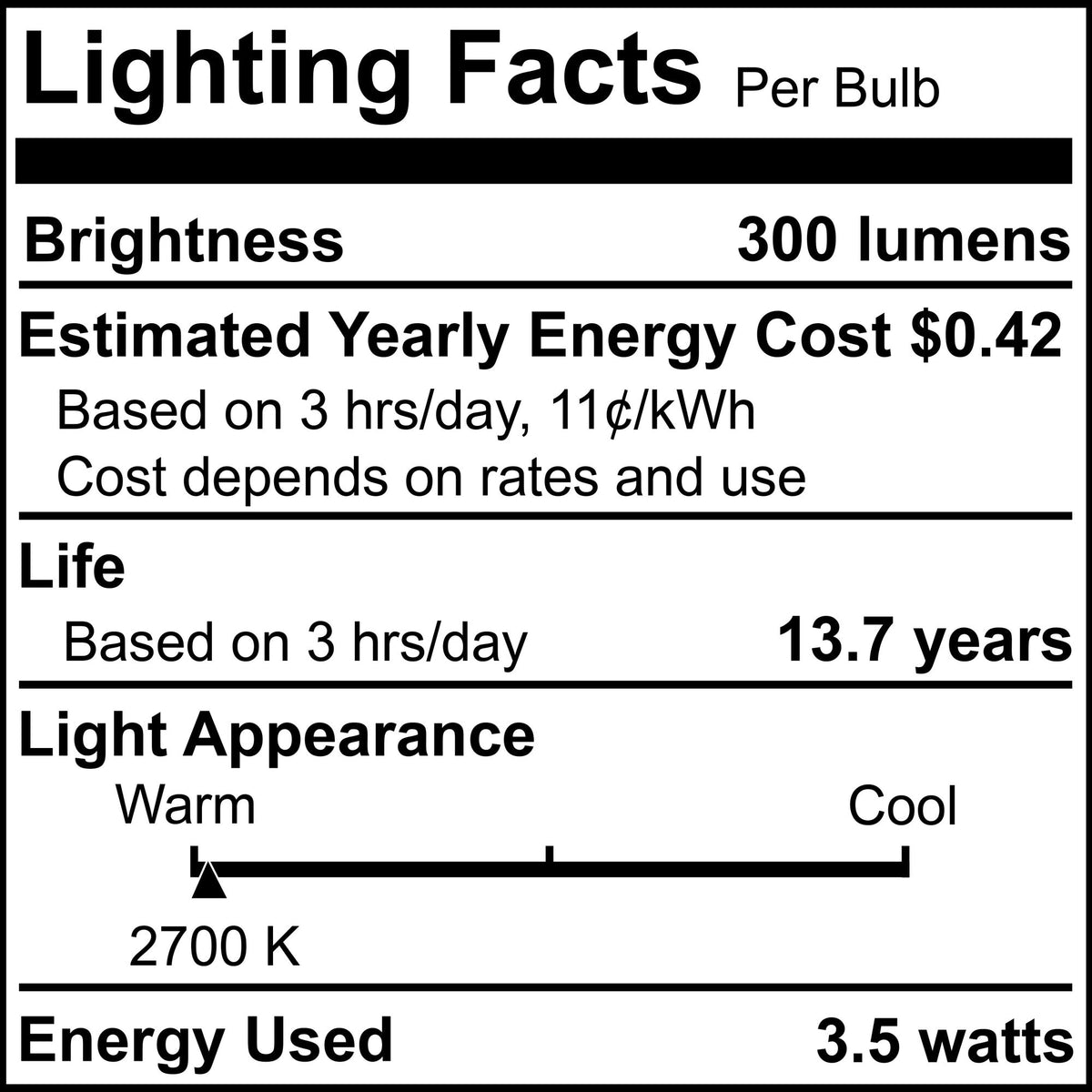 T4 3.5W Dimmable Clear Filament LED Light Bulb with G9 Base, 2700K, 300 Lumens, 4-Pack