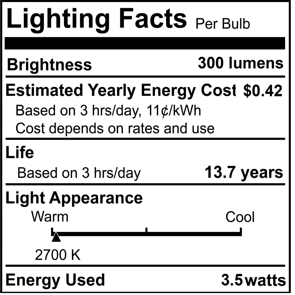 T5 3.5W Dimmable Frost Filament LED Light Bulb with G9 Base, 2700K, 300 Lumens, 4-Pack