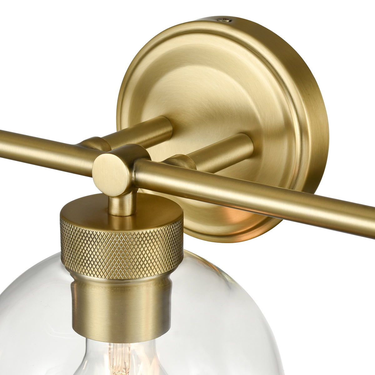 25'' Jonatan Vintage Brass 3 Light Bath Vanity
