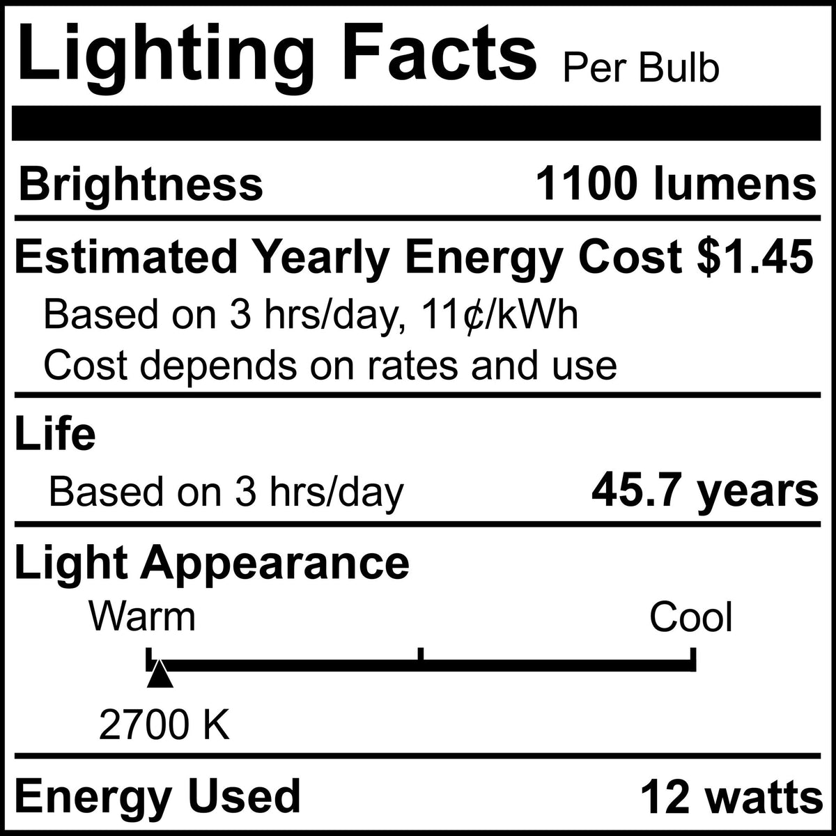 4-inch White Round - Smooth Trim 12W Dimmable LED J-Box Recessed Downlight, 2700K, 1100 Lumens, 4-Pack