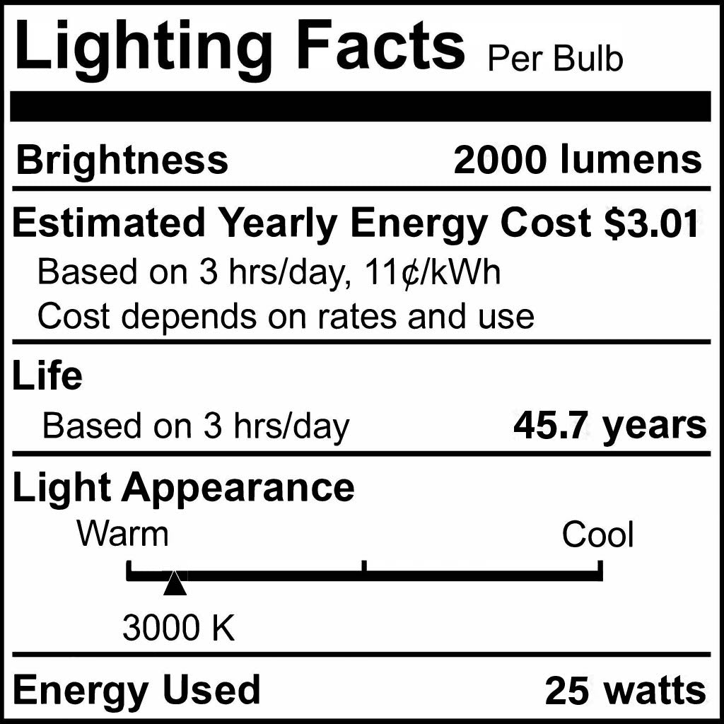10-inch White 25W Dimmable LED Disc Downlight, 3000K, 2000 Lumens