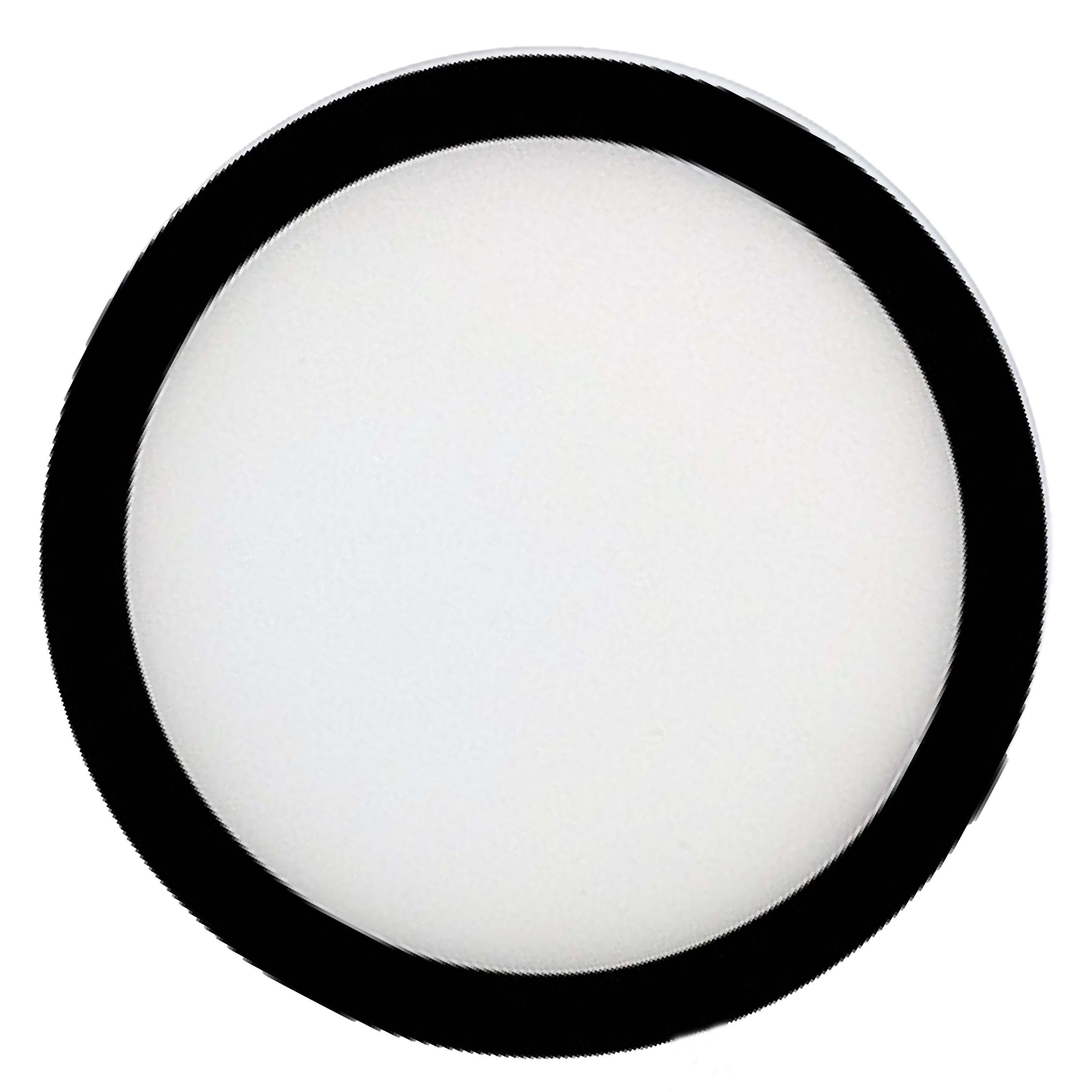 5-inch Black 10.3W Dimmable LED Flush Mount Ceiling Light, 3000K, 850 Lumens