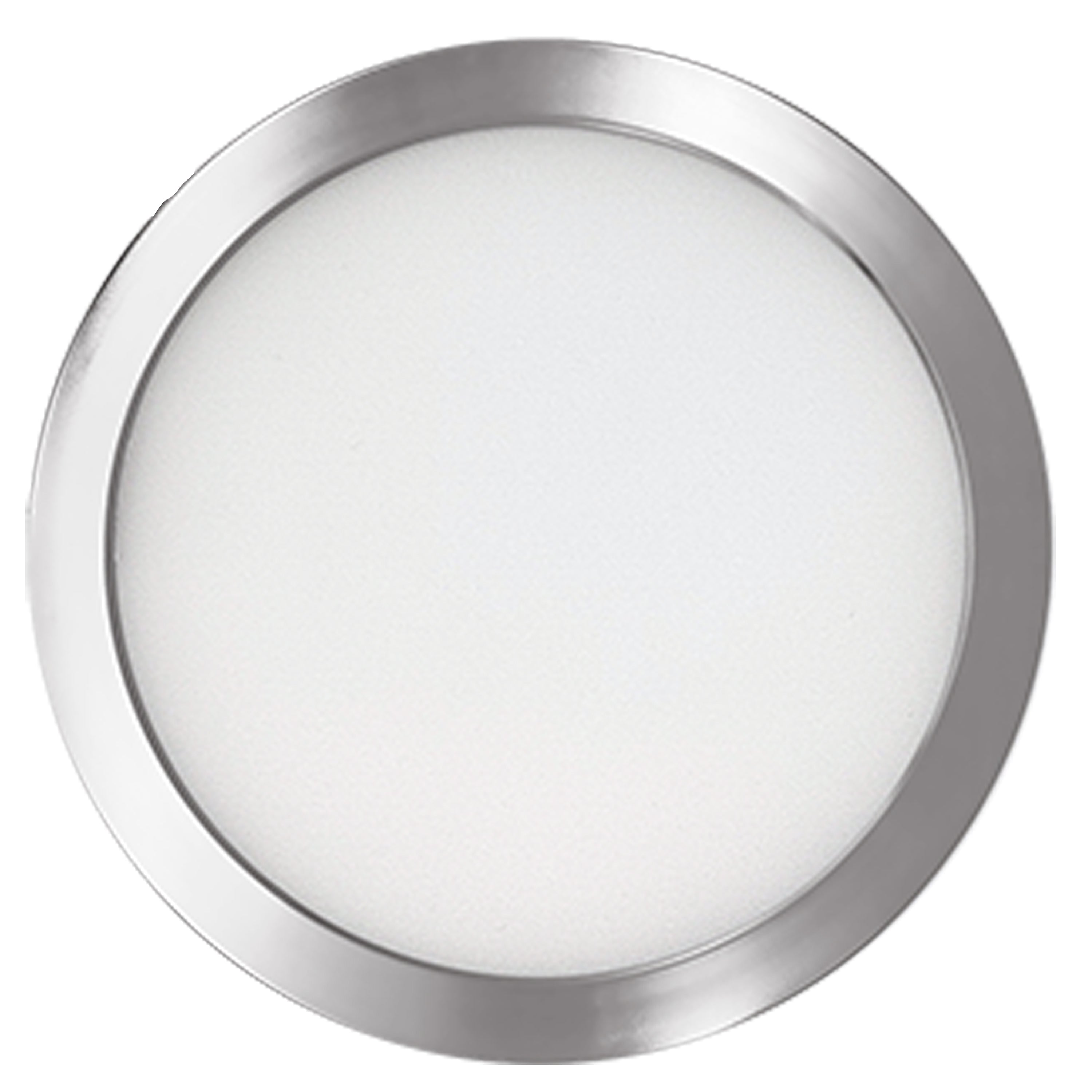 5-inch Nickel 10.3W Dimmable LED Flush Mount Ceiling Light, 3000K, 850 Lumens