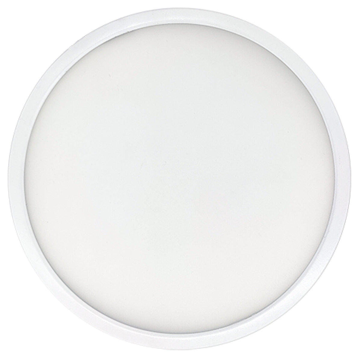 7-inch White 14W Dimmable LED Flush Mount Ceiling Light, 3000K, 1150 Lumens