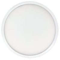 7-inch White 14W Dimmable LED Flush Mount Ceiling Light, 3000K, 1150 Lumens